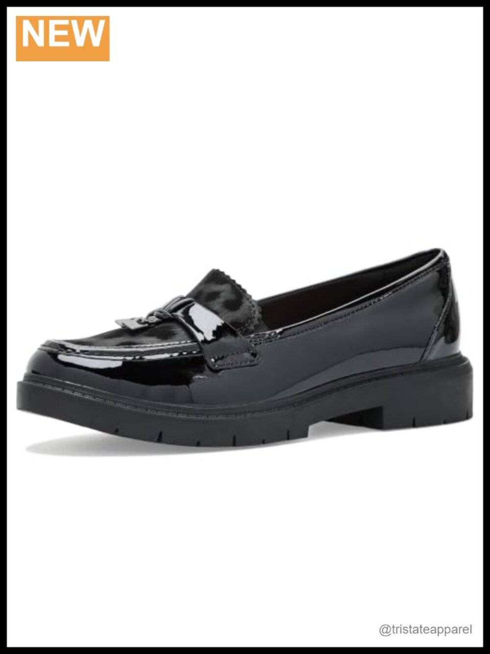 Patent Leather Loafers with Ultimate Comfort Foam Footbed Slip-On